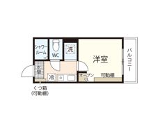 petit pas天満の間取り画像
