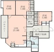 シティライフ練兵町の間取り画像
