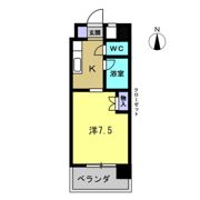 フローラルハイツの間取り画像