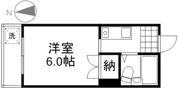 サンハイツ岡大Ⅰの間取り画像