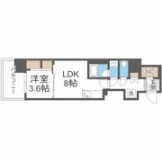 BPRレジデンス大阪本町Qの間取り画像