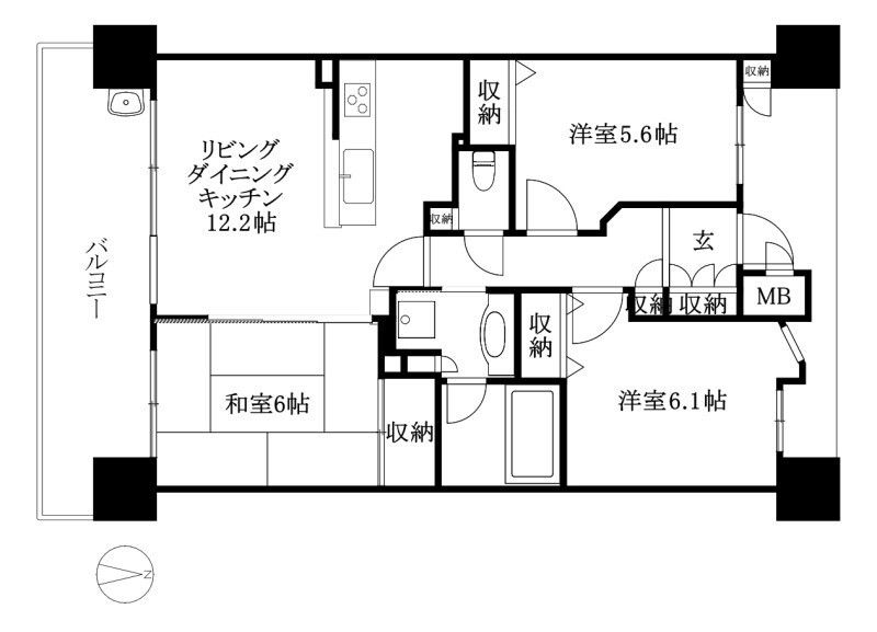 間取図