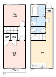 グリーンハイツ朝霞の間取り画像