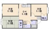 ファミール中央 B棟の間取り画像