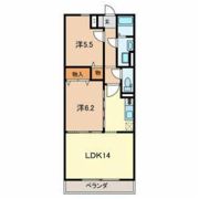 ディアステージの間取り画像