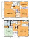 国立市西2丁目貸家の間取り画像
