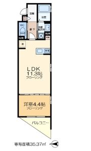 イプシロン亀戸の間取り画像