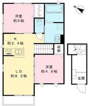 Maison Laurel（メゾン ローレル）の間取り画像