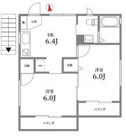 シーマ中馬込の間取り画像