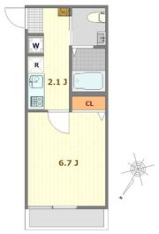 キャメル南古谷駅前通C棟の間取り画像