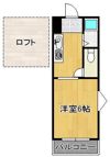 アップルハウス井掘B棟の間取り画像
