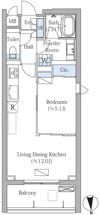 MOCXION PREMIUM四谷大京町の間取り画像