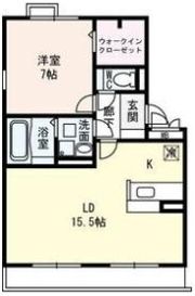 レークタウン A棟 Aの間取り画像