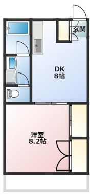 ゆたか参番館の間取り画像