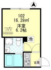 クレール蓮根の間取り画像