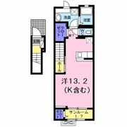 グランデール Bの間取り画像