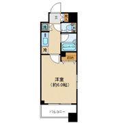 セルカディア港区芝浦の間取り画像