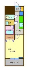 ハバードリーム6番館の間取り画像