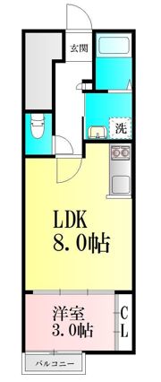 BAU多賀城の間取り画像