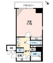 グランド・ガーラ横浜関内の間取り画像