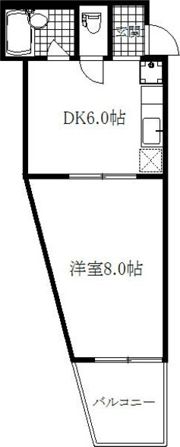 第2住吉ハイツの間取り画像