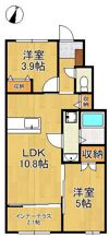 ラグーナ青葉台の間取り画像