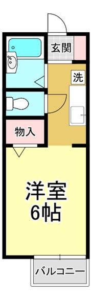 ハイム千部野の間取り画像