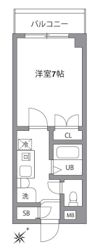 ハニーコートの間取り画像