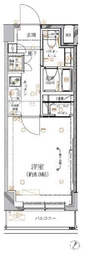 クレイシア板橋志村の間取り画像