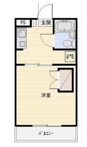 YUYUハイツの間取り画像