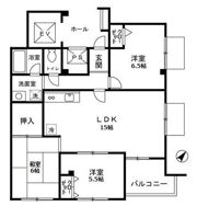 ベルメゾンの間取り画像