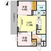 Noble Palais 針ヶ谷の間取り画像