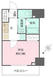 ザ・パークメゾン東大井の間取り画像