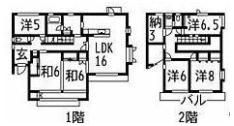 世良田町T貸住宅の間取り画像