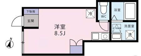 カサベルデ八雲の間取り画像