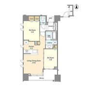 ミリアレジデンス中野坂上の間取り画像