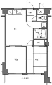 エクセル滝頭の間取り画像