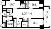ときわぎの間取り画像