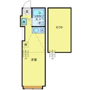 ウィル東府中Ⅱの間取り画像