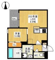 REGALEST 医大南の間取り画像