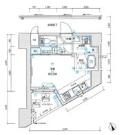 クラスタ台東根岸の間取り画像