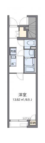 クレイノオカムラハイツ5の間取り画像