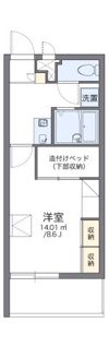 レオパレス向日葵の間取り画像