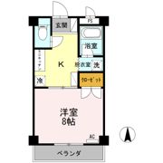 大安寺マンションの間取り画像