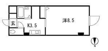 十日市レストの間取り画像