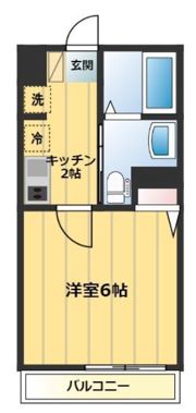 ウエストガーデン所沢の間取り画像