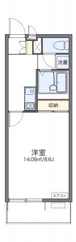 レオネクストリバーシティ本町の間取り画像