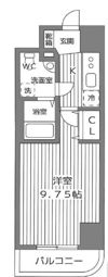 サンレムート江坂ファーストの間取り画像