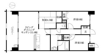 アルファステイツ道後の間取り画像