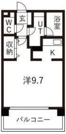 アブレスト原の間取り画像